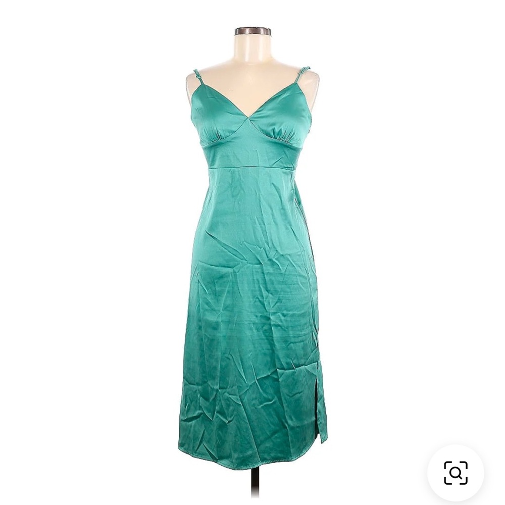 Dry Goods Teal Midi Dress Size XS